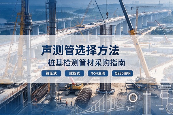 宣汉声测管选型标准
